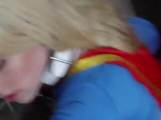 Candy White &sol; Viva Athena &OpenCurlyDoubleQuote;Supergirl Solo 1-3” Bondage Doggystyle Cowgirl Blowjobs Deepthroat Oral adult clip Facial Cumshot